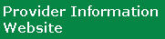 Provider Information Website